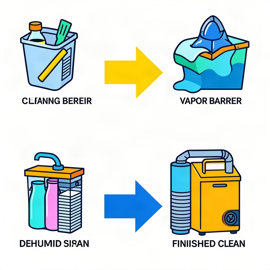 Crawl Space Encapsulation — Step by Step Process